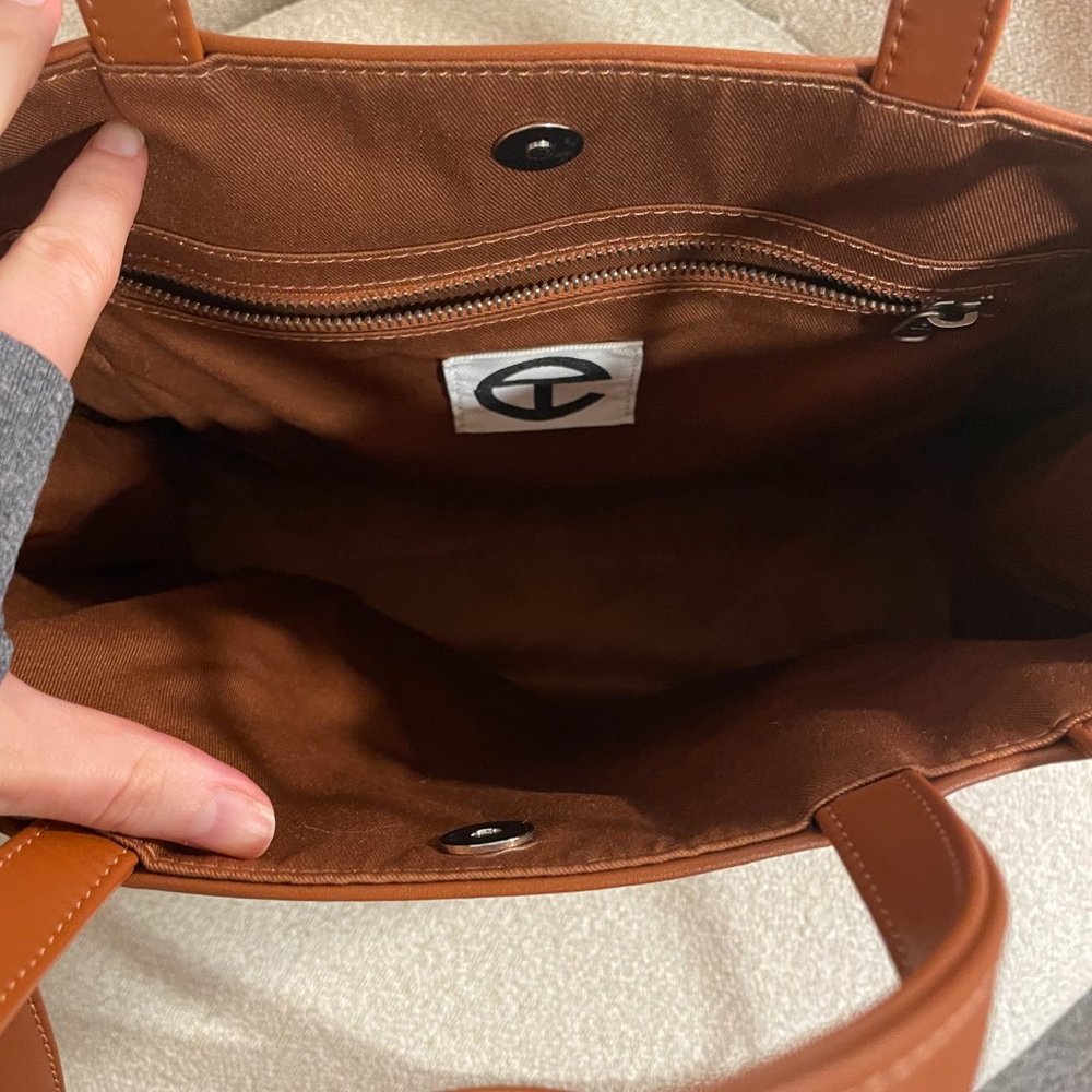 Authentic Telfar Medium Tan Bag - image 5